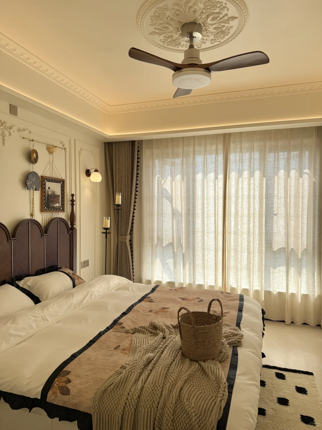 中古风卧室布置，谁懂，这个氛围感绝了?……