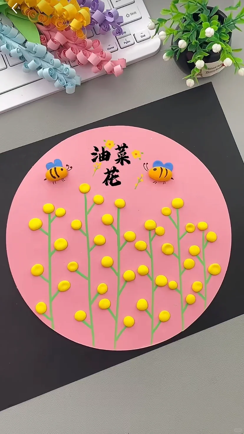 春天创意手工画合集