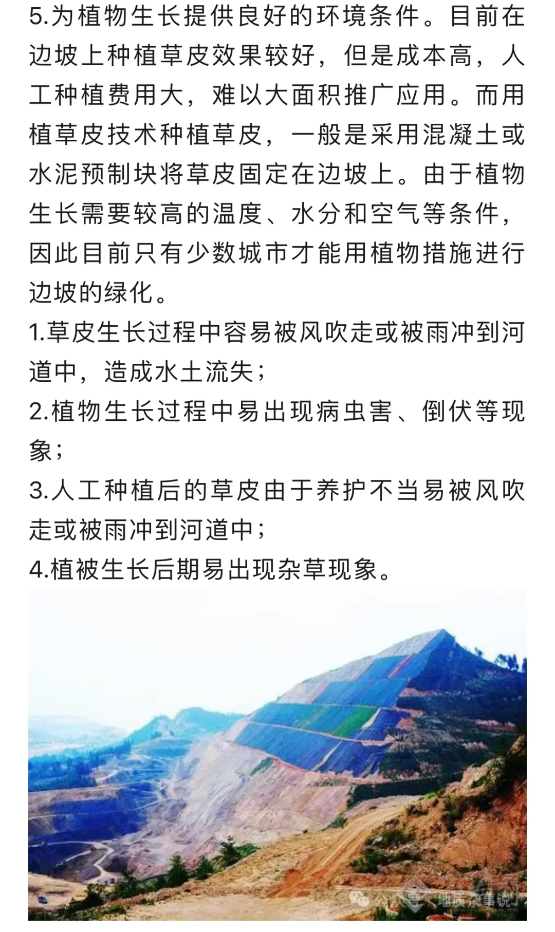 露天矿山高陡边坡的生态修复措施…