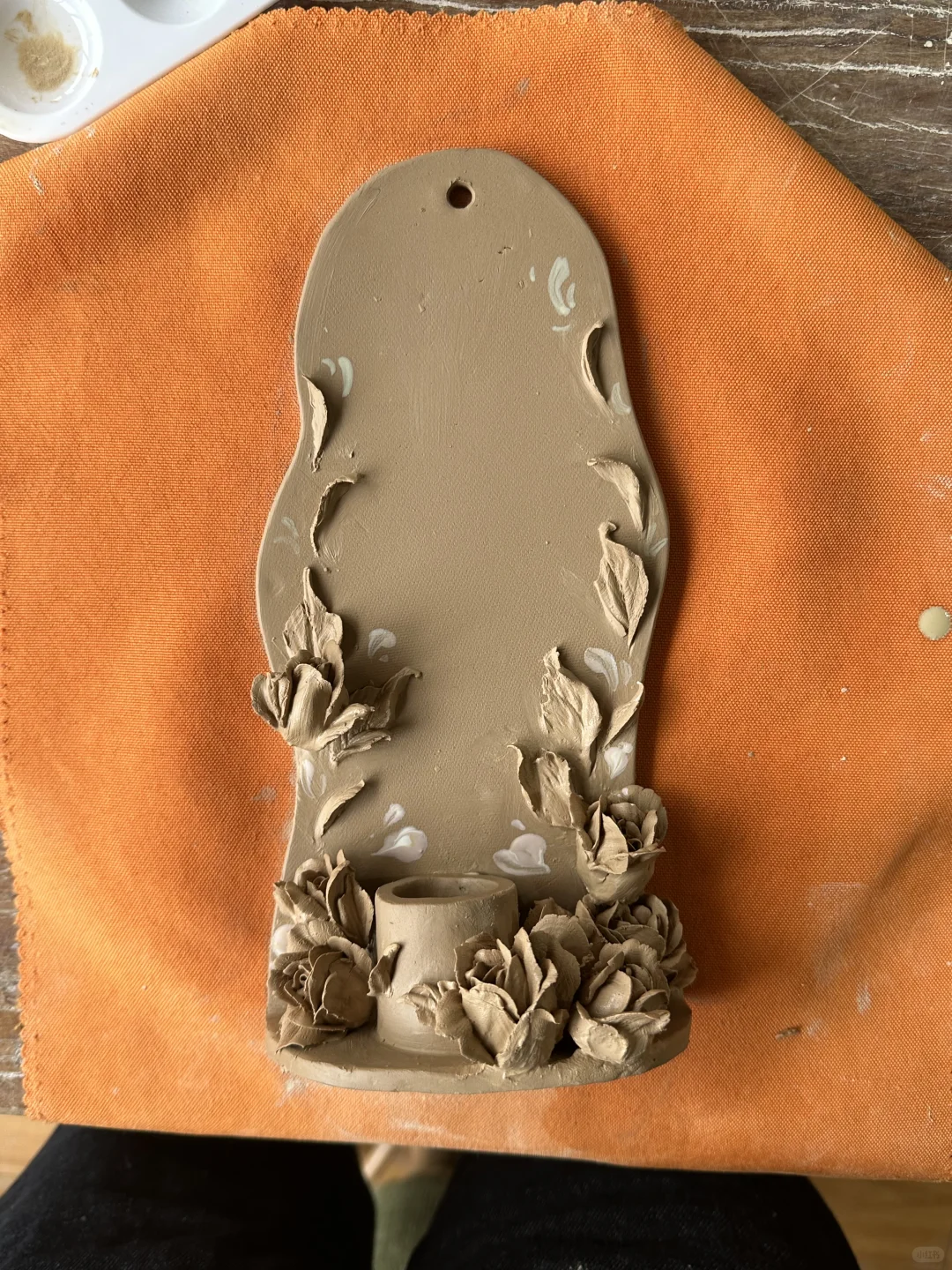 瞧瞧我最近做的陶艺裱花作品