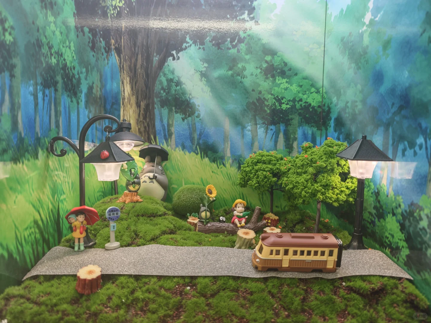 微景观展示柜抄作业成功啦！