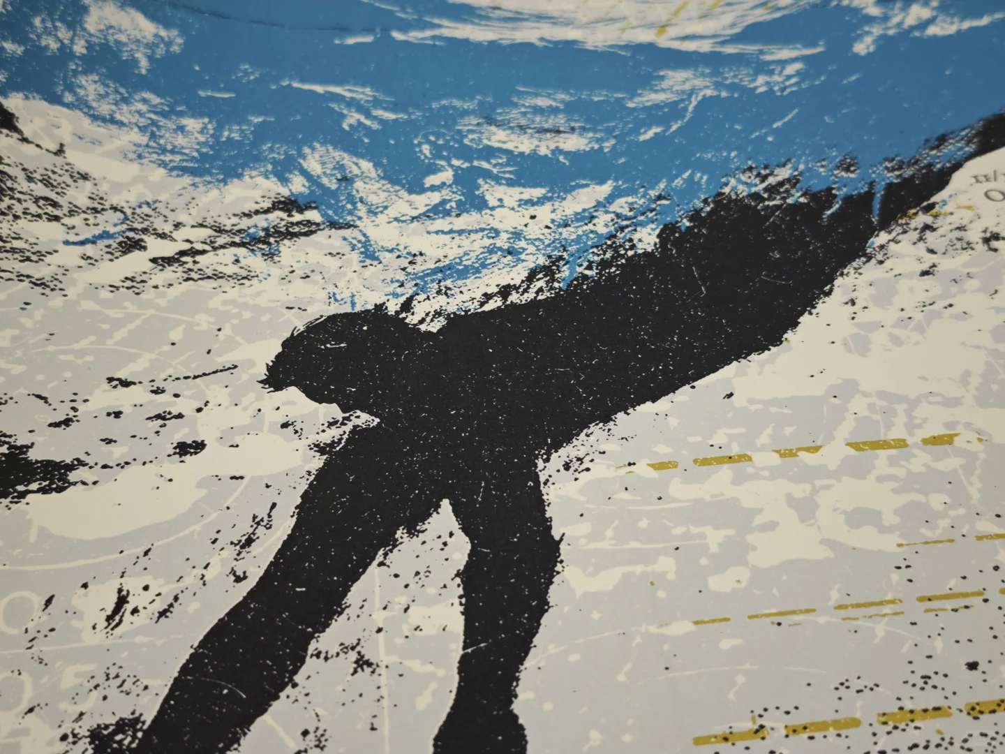 丝网印的海报质感真滴行