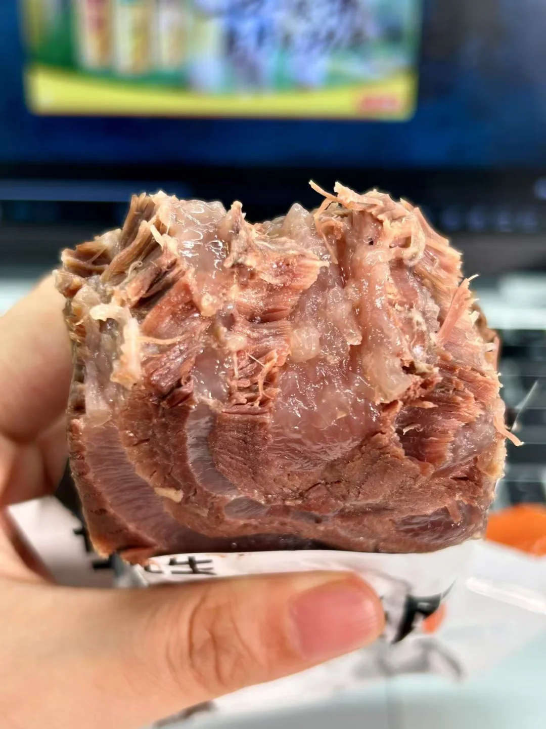 太好了，是不咸的牛肉,自律期有救了