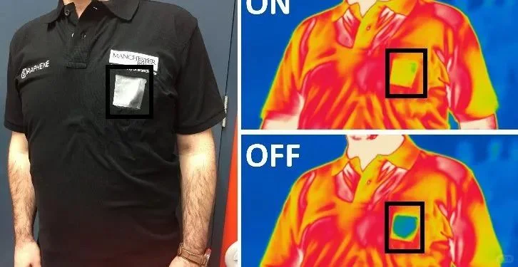 可穿戴“空调”——石墨烯衣服实现自动降温