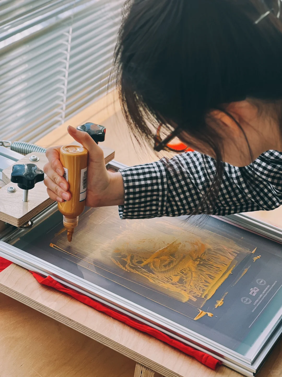 超好玩的丝网印刷！DIY了儿子的新年服！