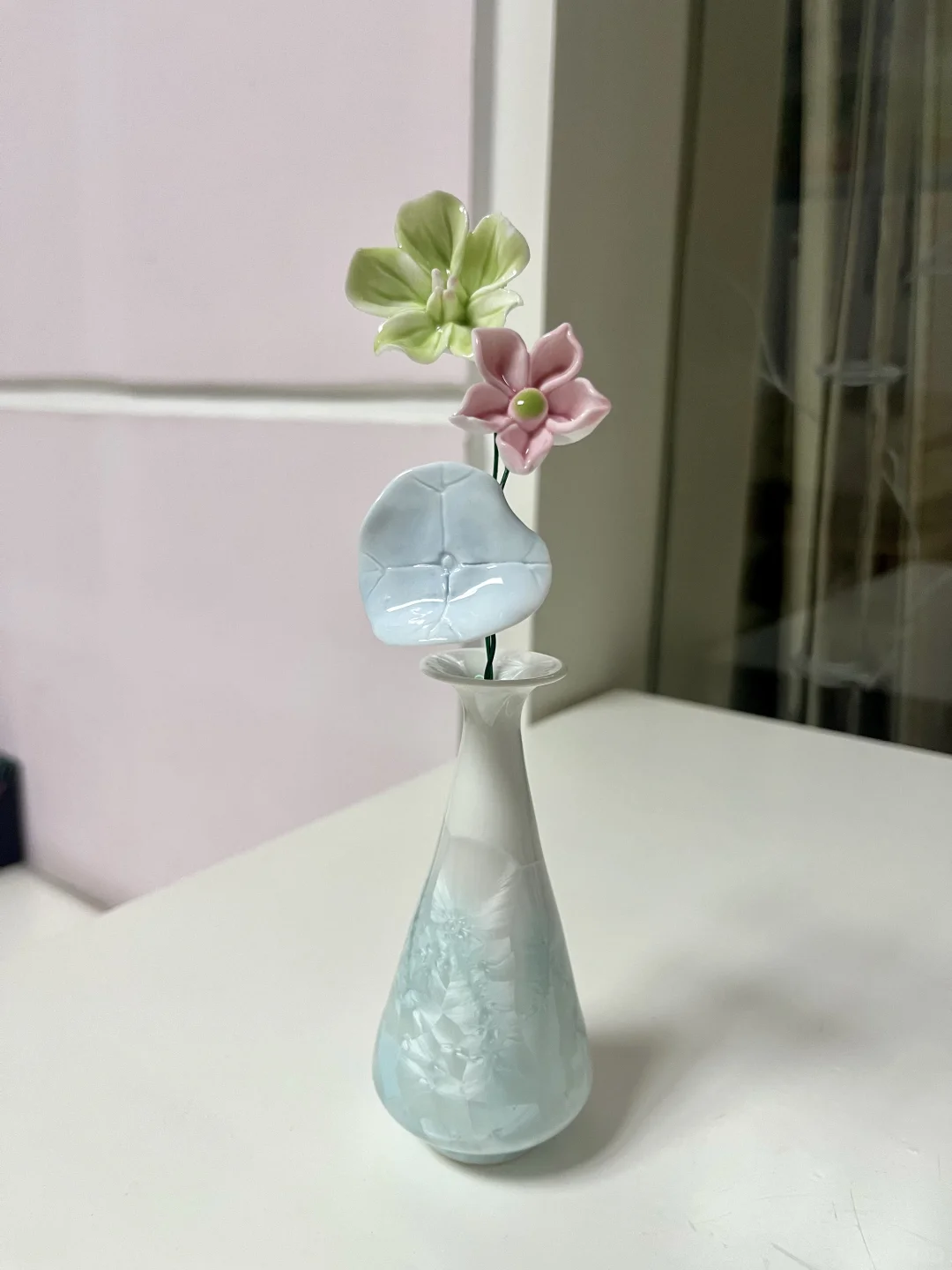 想看看大家搭配的?景德镇陶瓷花?