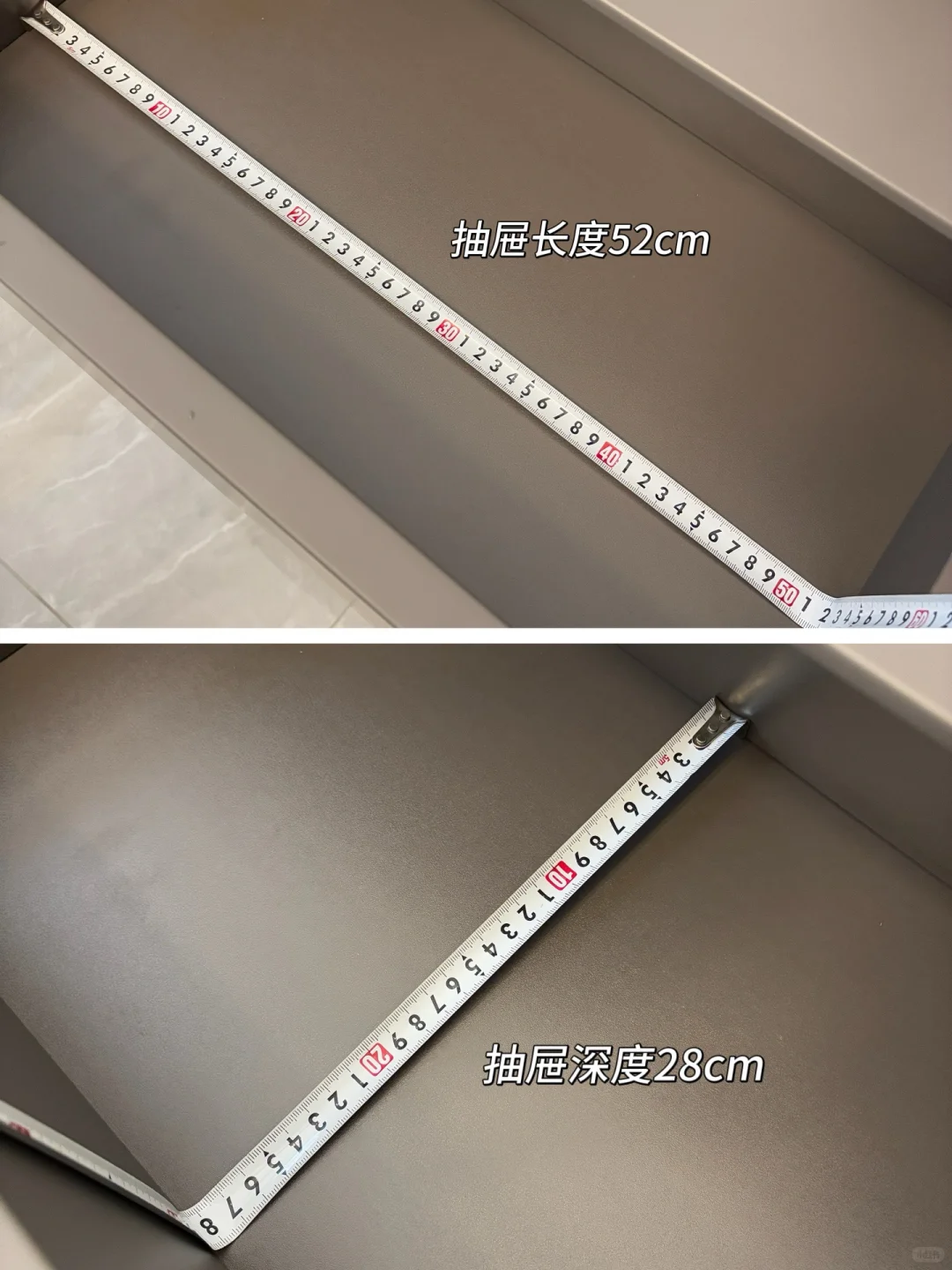 跟着买❗️斗柜梳妆台一体选购攻略,附尺寸❗️