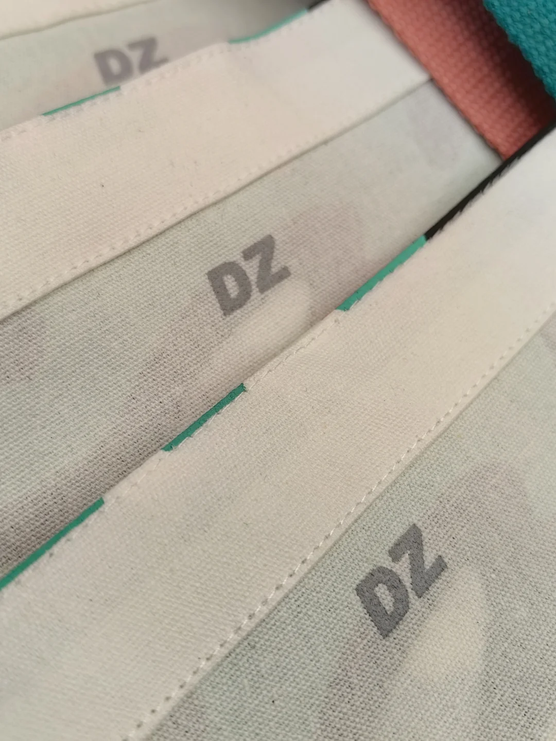 满幅双面双色手工丝网帆布袋印制完成