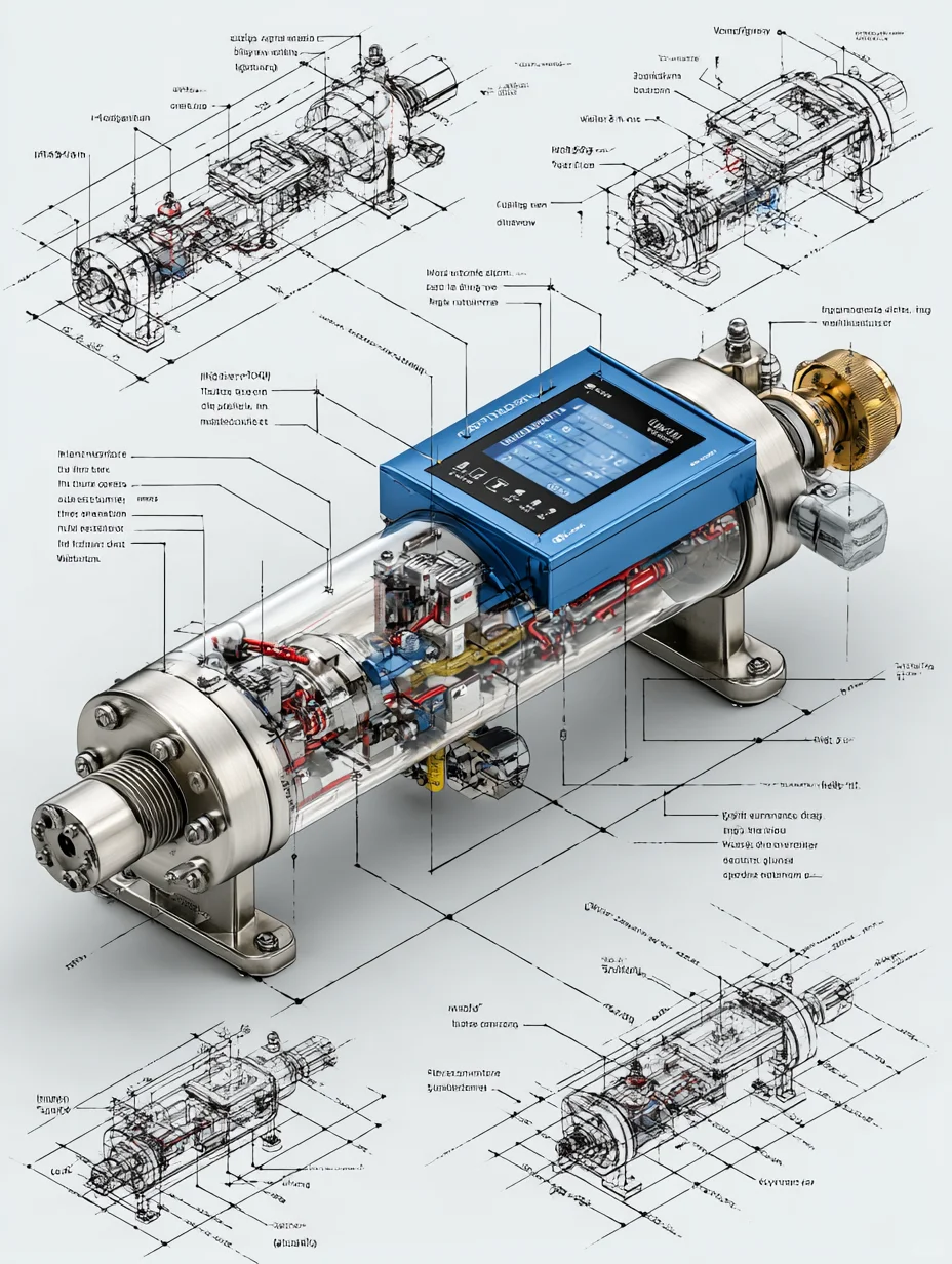 流量计设计草图｜提示词