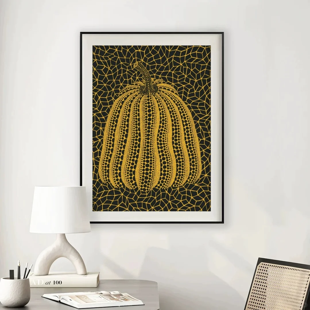 草间弥生丝网版画-永恒的迷幻诗篇?