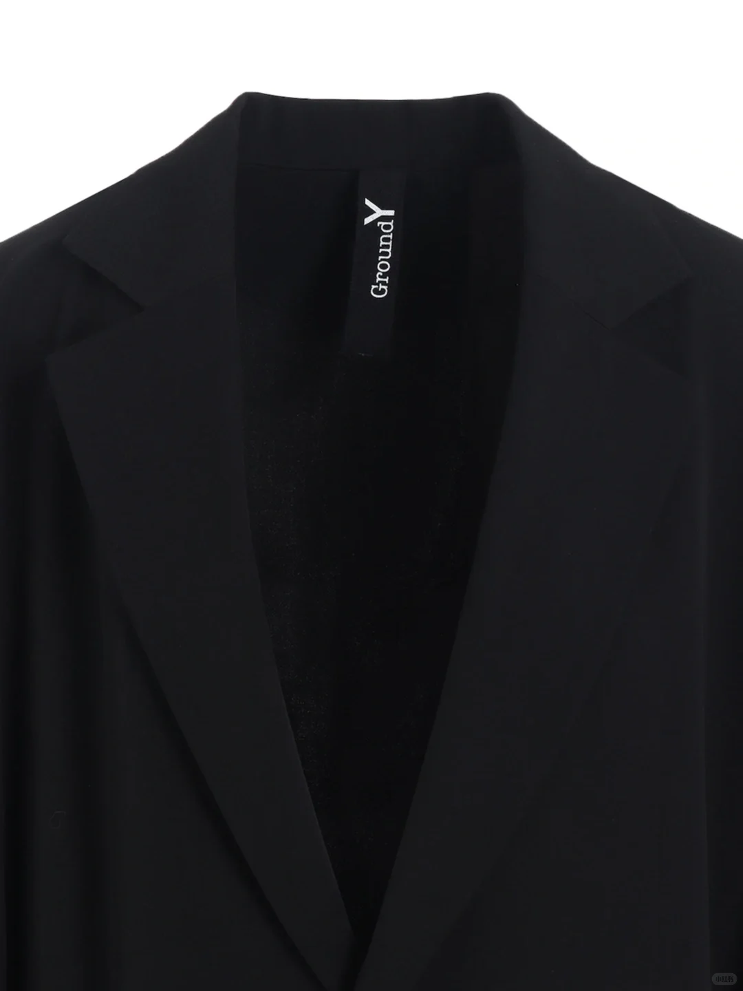 Ground Y｜羊毛华达呢不对称披风夹克