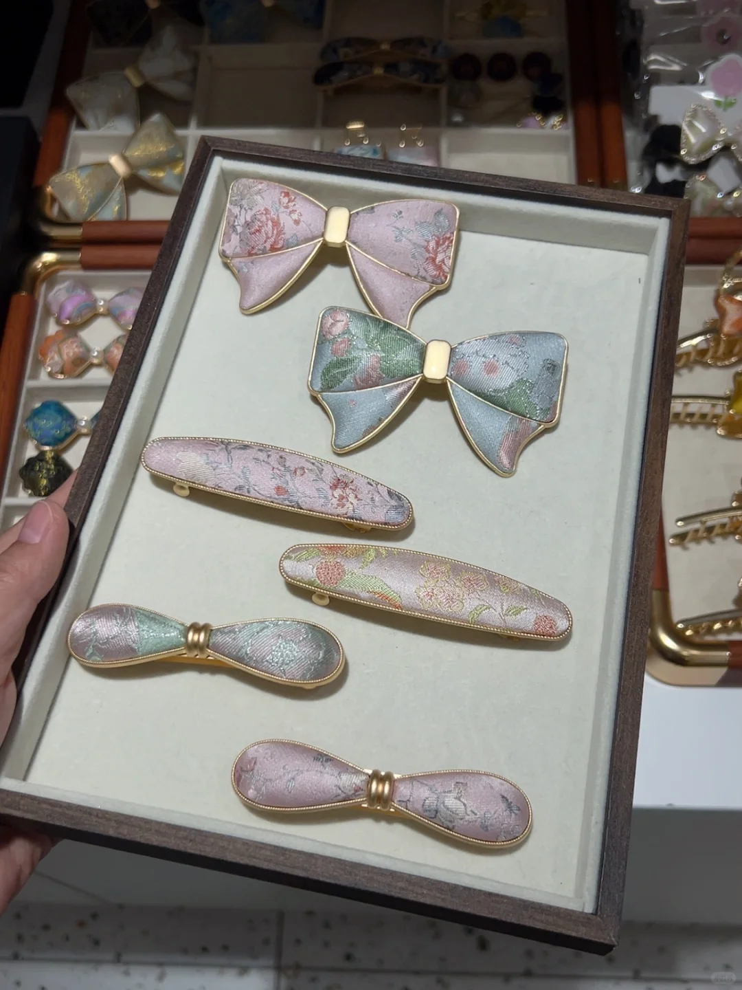 宋锦饰品！超简单的手工～