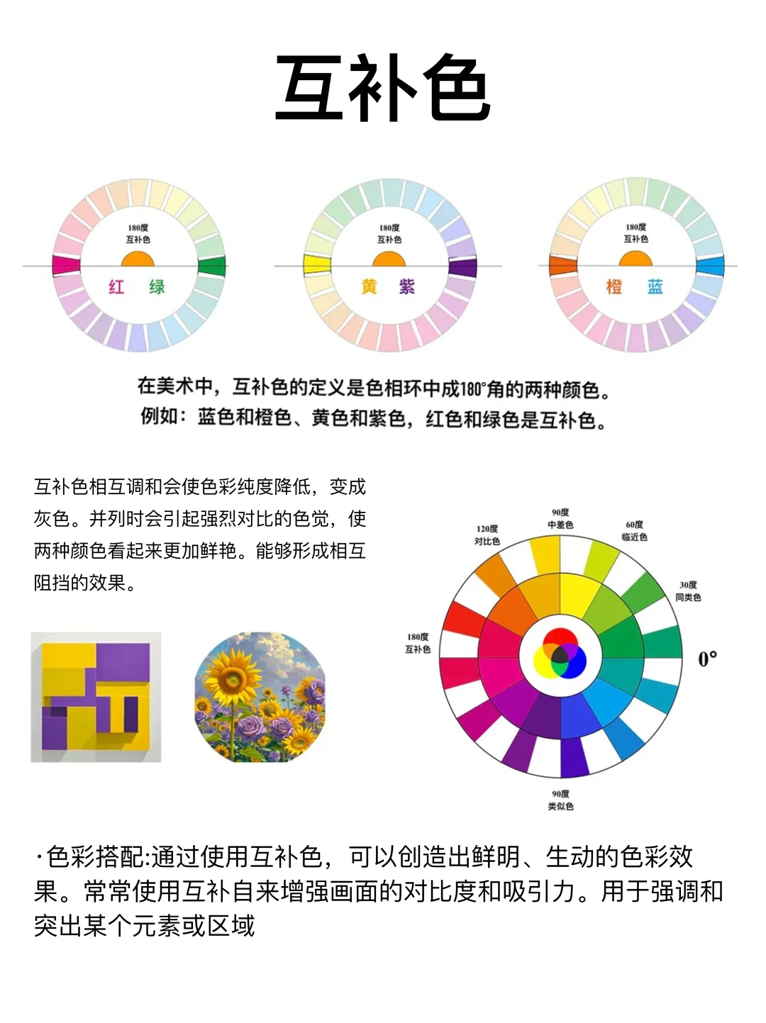 美术基础|色彩基础理论知识干货❗️