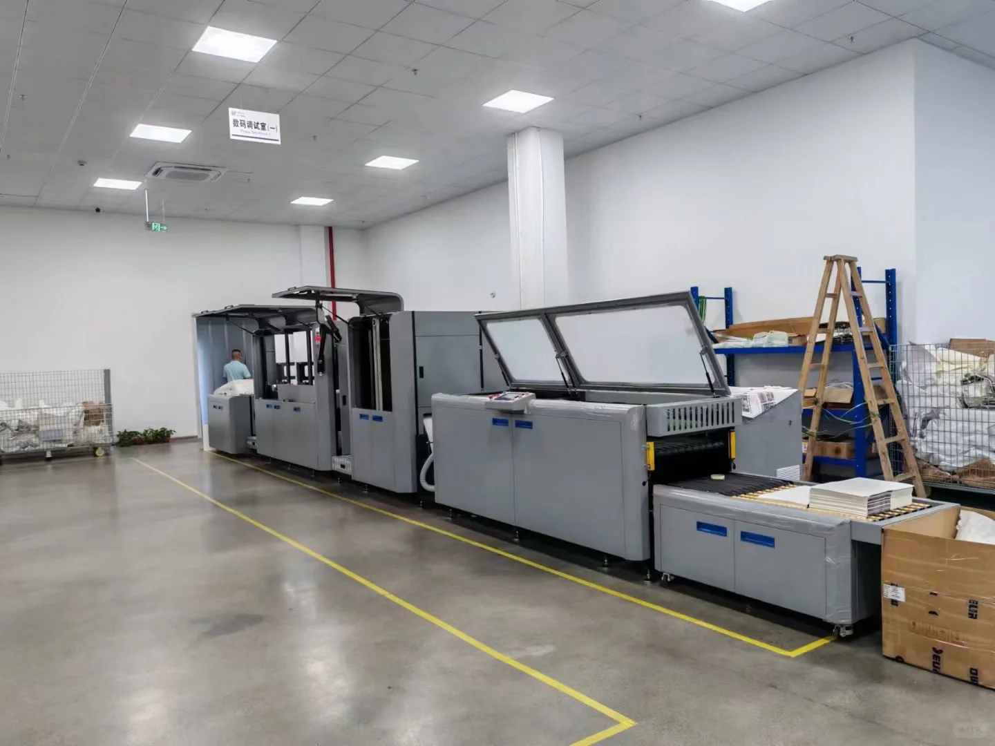 高速数字喷墨轮转印刷机