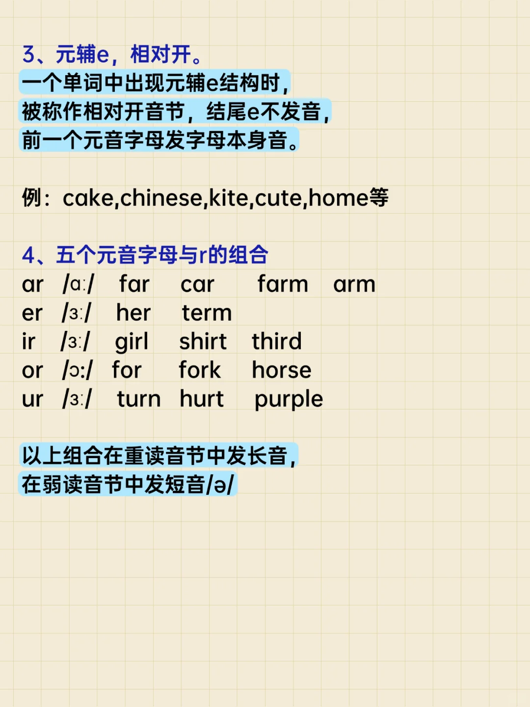 什么是开音节？什么是闭音节？一篇说清楚！