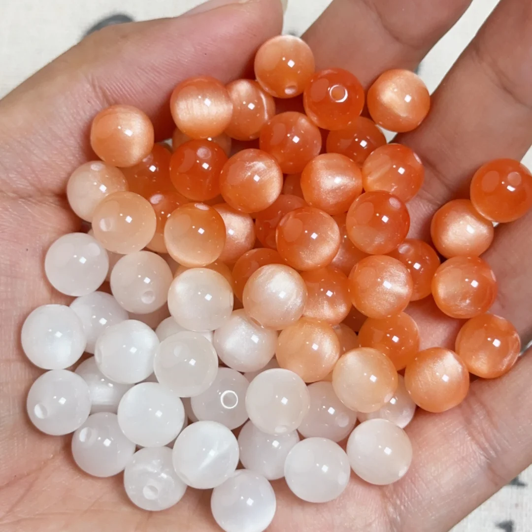 这也太好看了吧～树脂光变珠