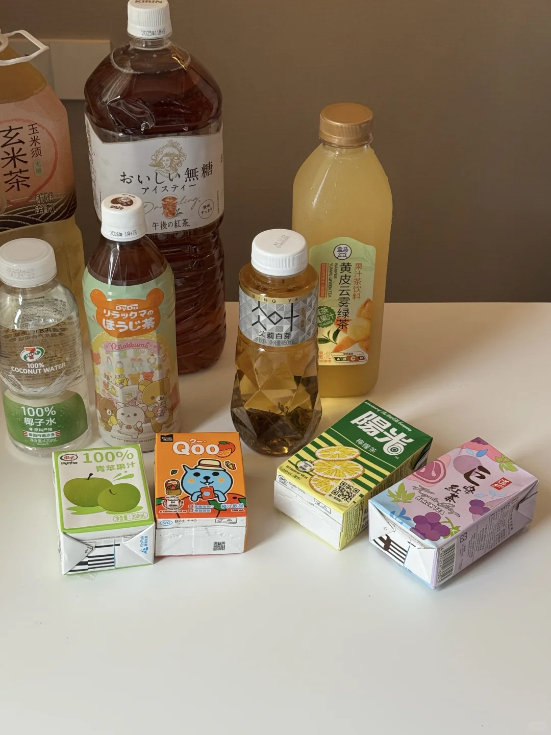 写写夏天爱喝的。