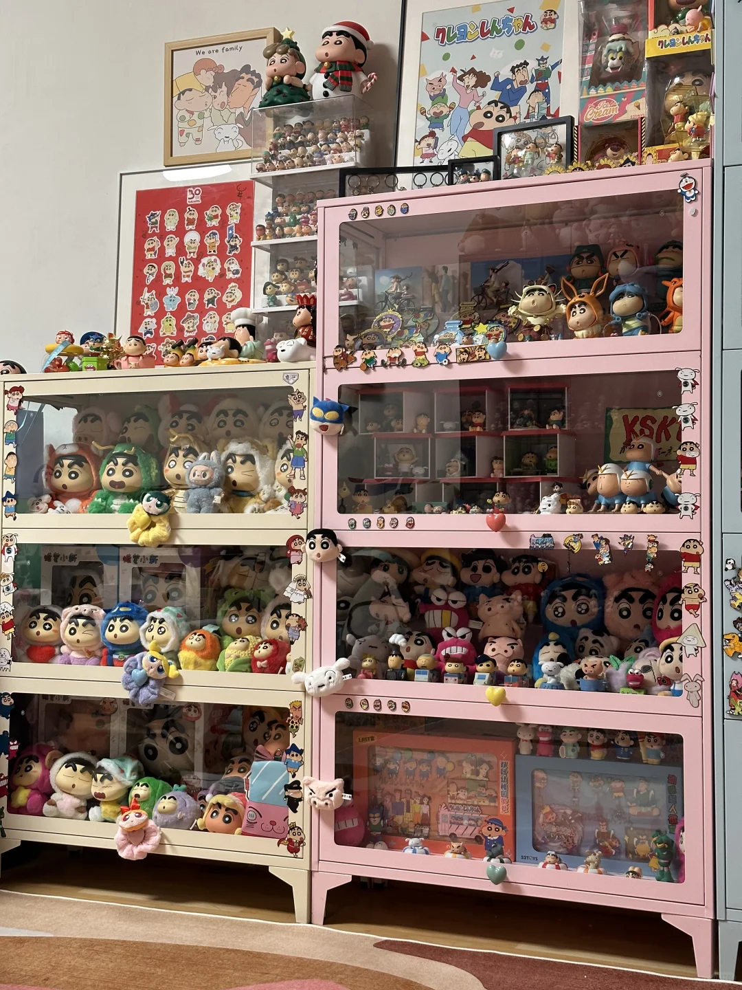 满满当当的蜡笔小新之家❤️简直太治愈了！?