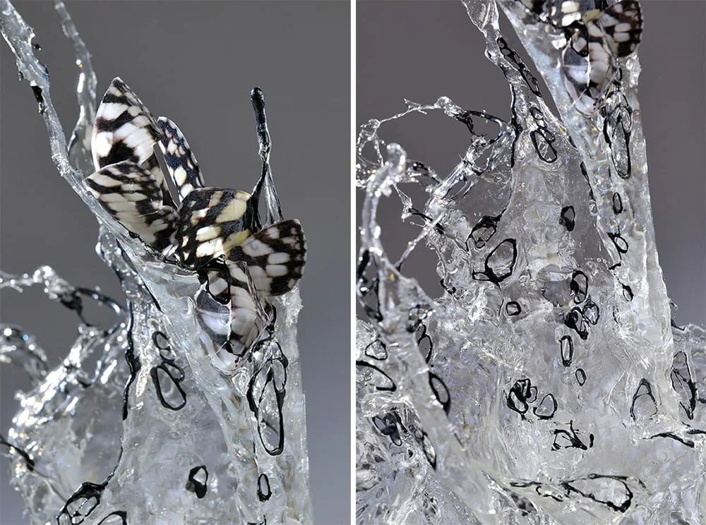 Annalu Boeretto｜树脂玻璃液体雕塑