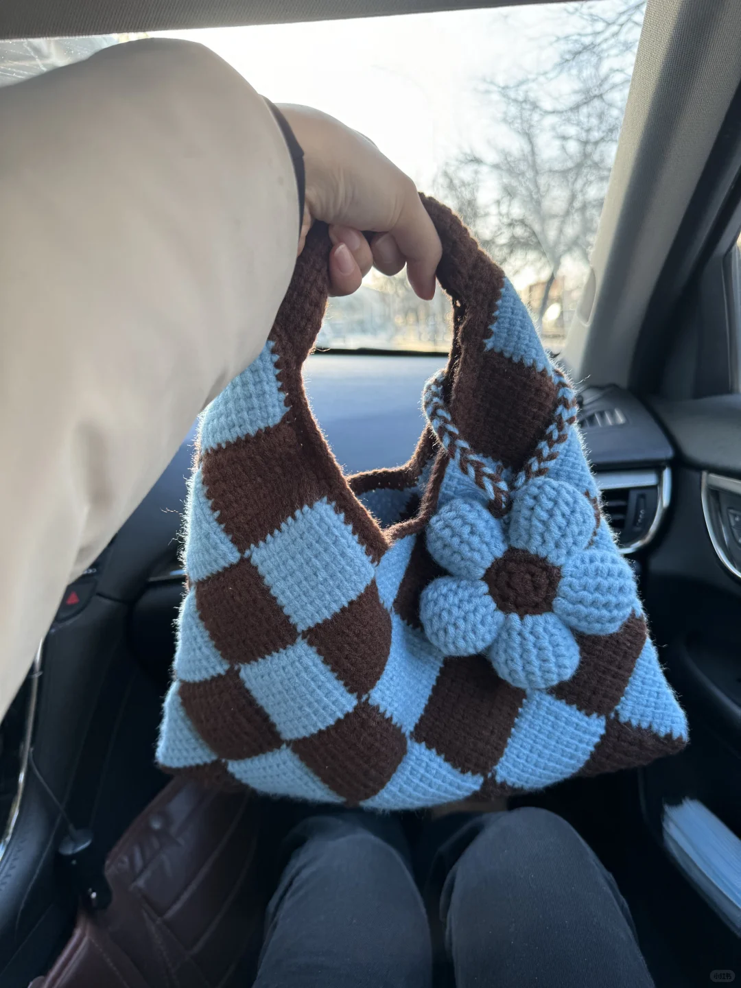 Marni海盐奶咖编织包巨美｜阿富汗花｜附图解