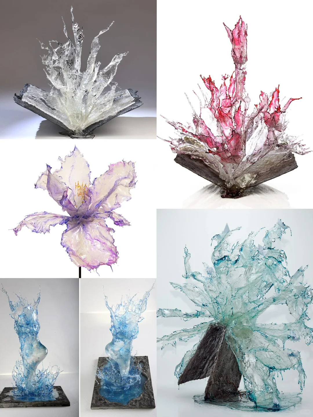 Annalu Boeretto｜树脂玻璃液体雕塑