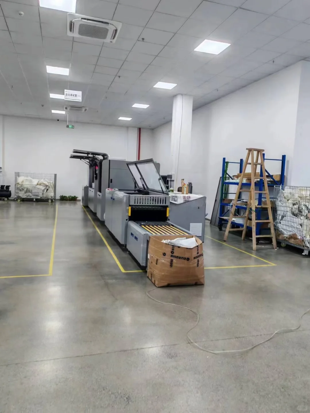 高速数字喷墨轮转印刷机