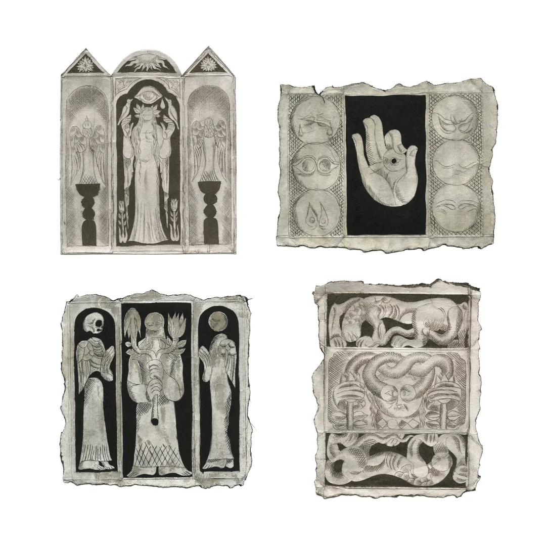 我的兴趣不小众|牛奶壳版画