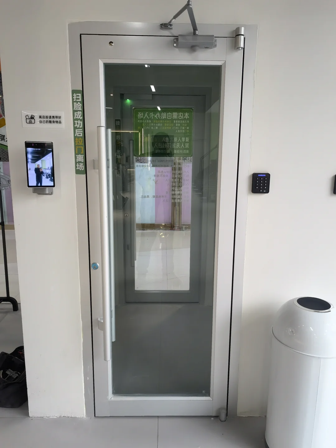 24小时无人值守共享健身房门禁系统