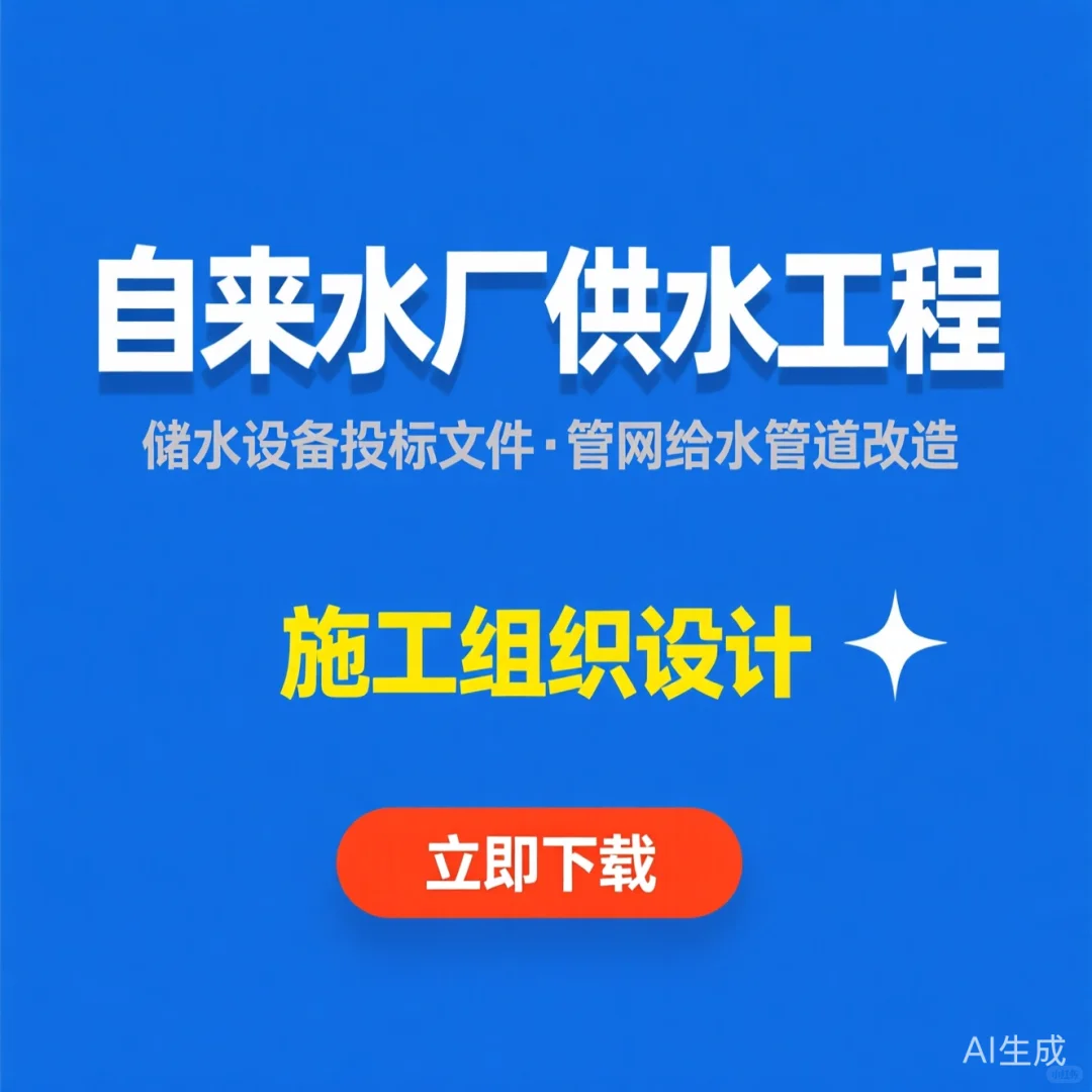 自来水厂改造｜管道施工与储水设备揭秘