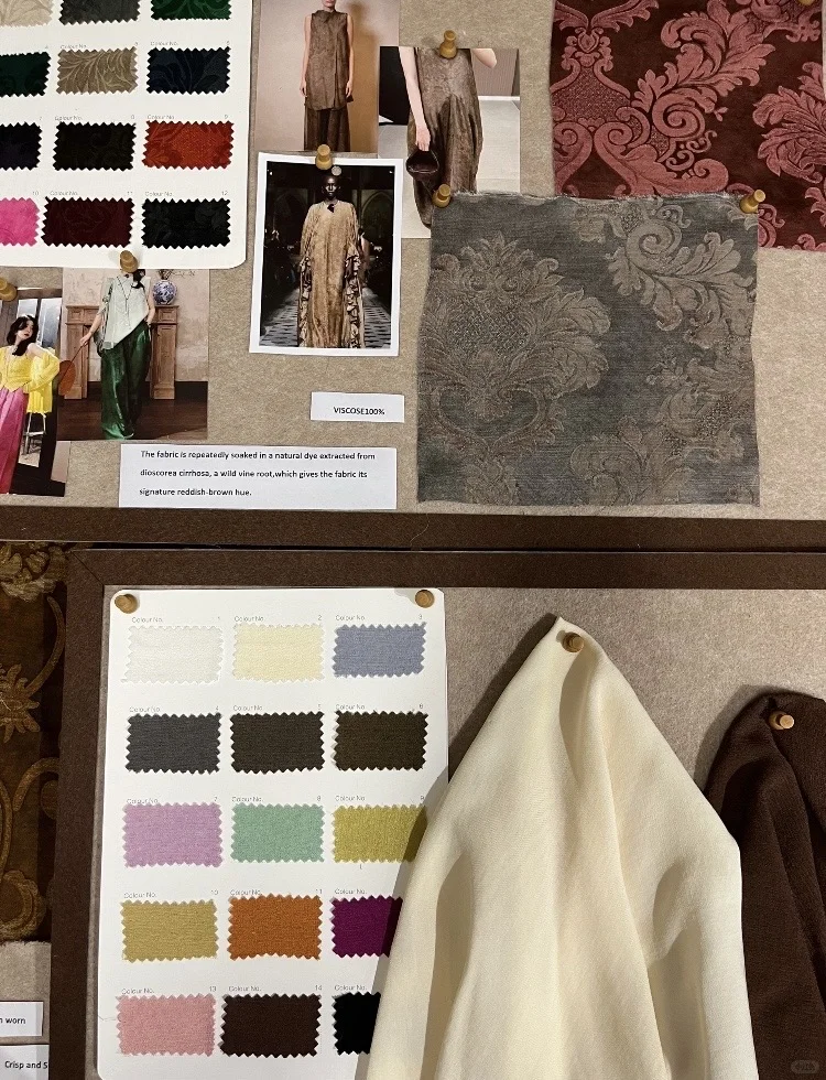 面料合辑｜织物情绪板?