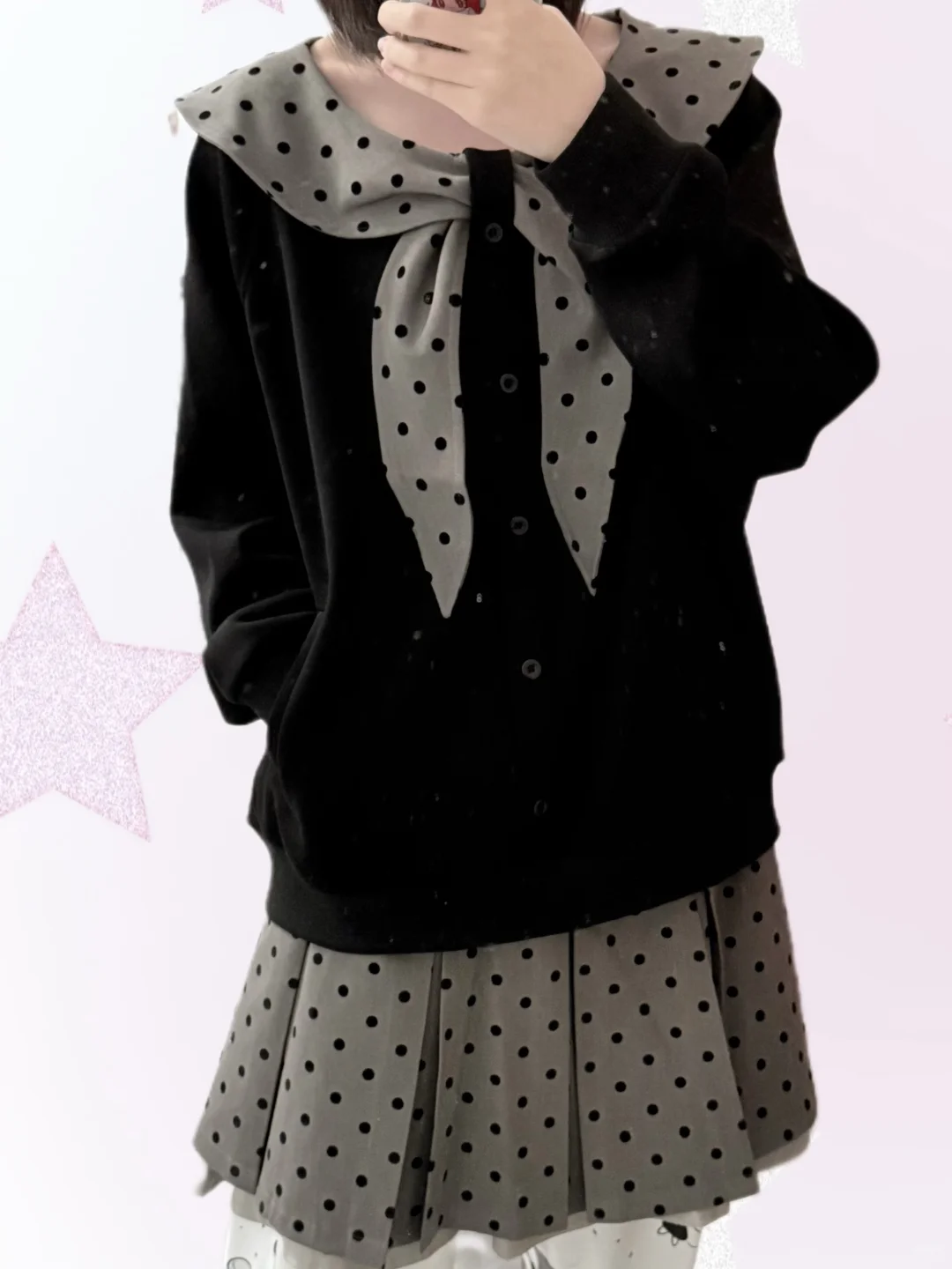 小兔绒印刷机领口实在是太大了……怎么办