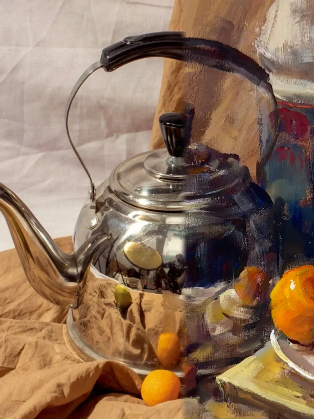 鲁美考研色彩不锈钢，我承认我P图了