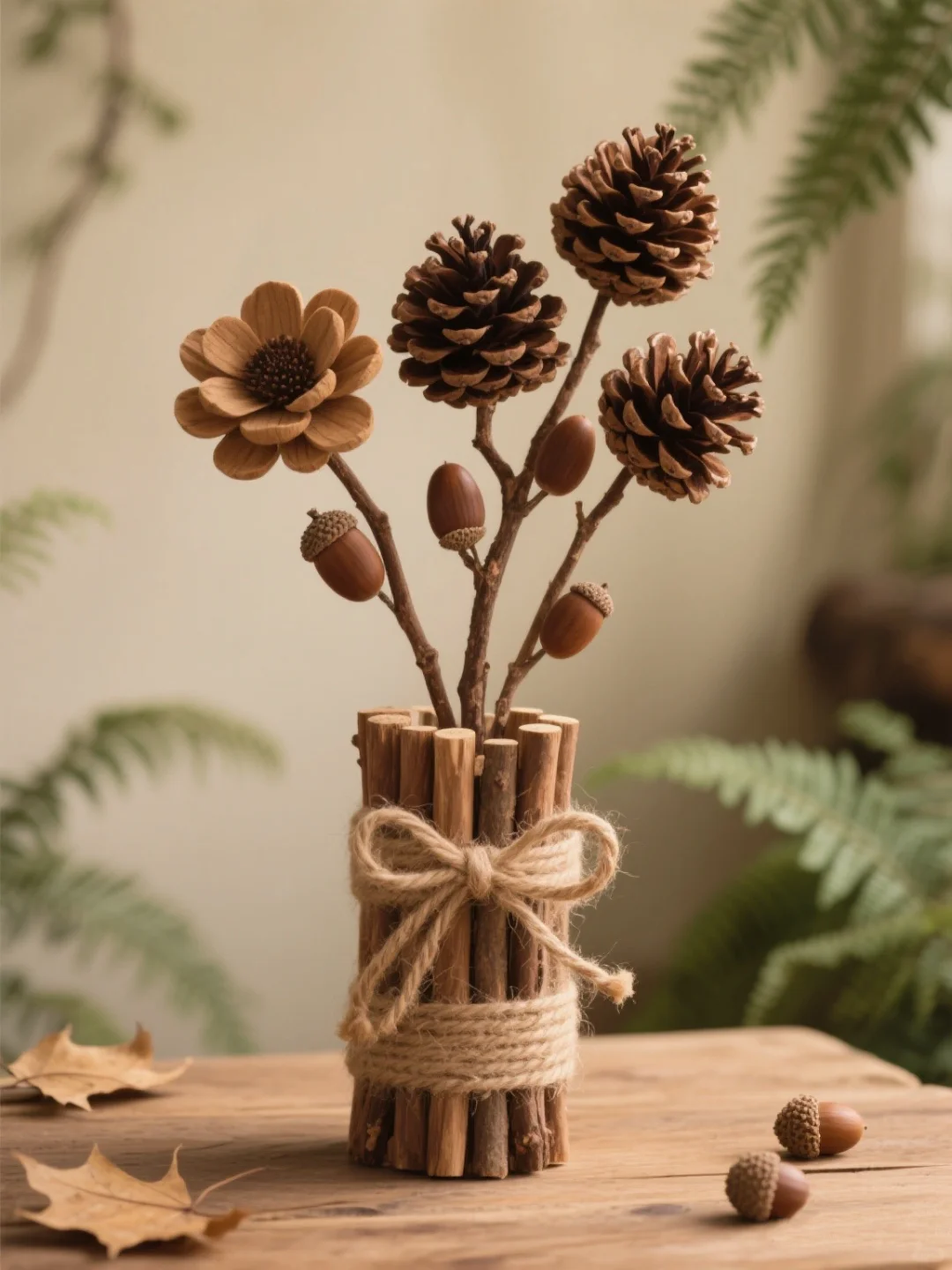 ?秋日氛围感拉满的花瓶装饰