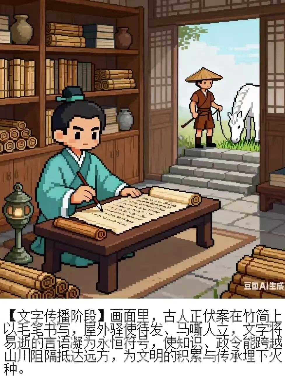 ?用像素风打开人类传播学的五个阶段