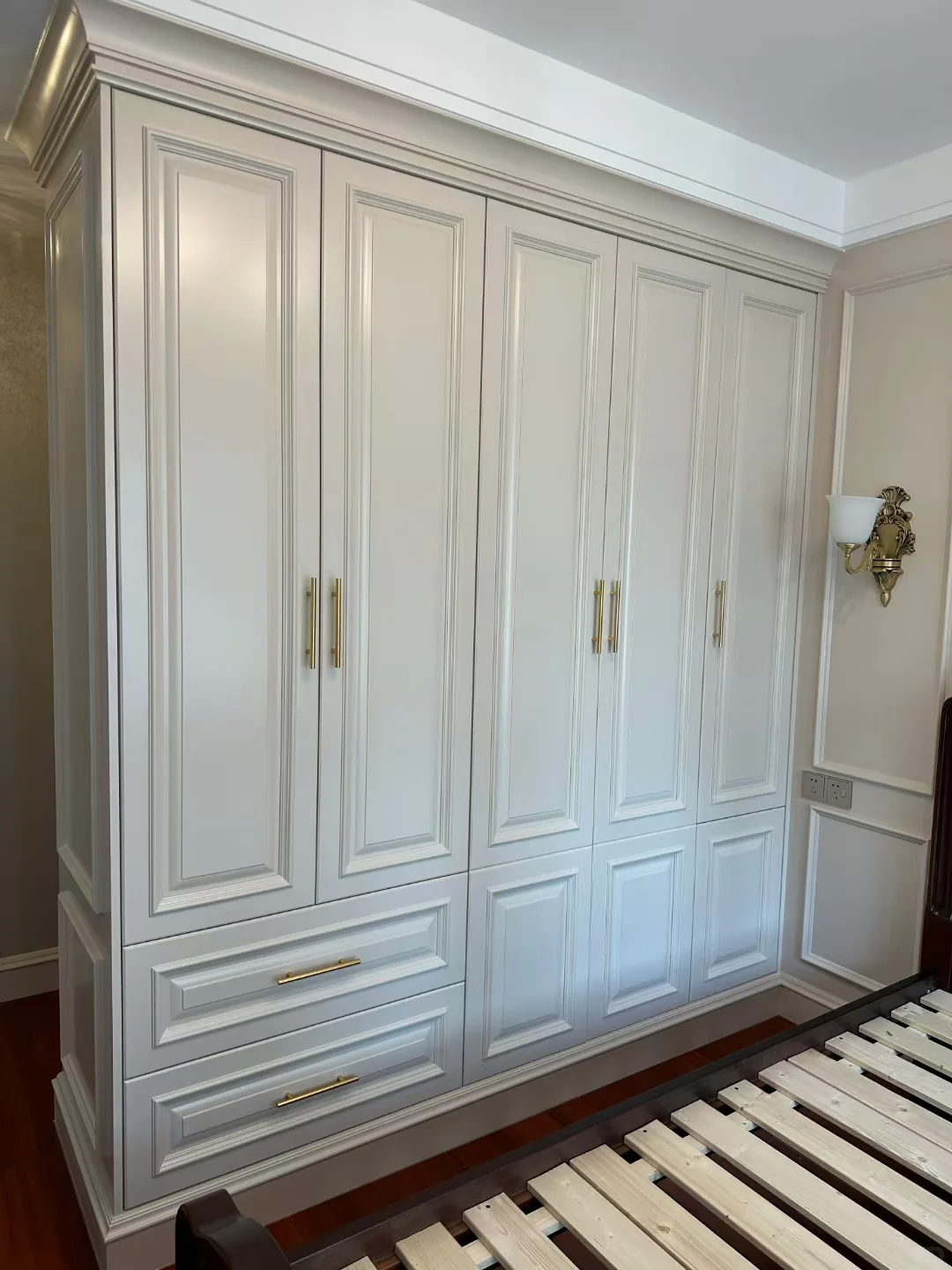 太原全屋定制｜美式烤漆衣柜氛围感太绝❗