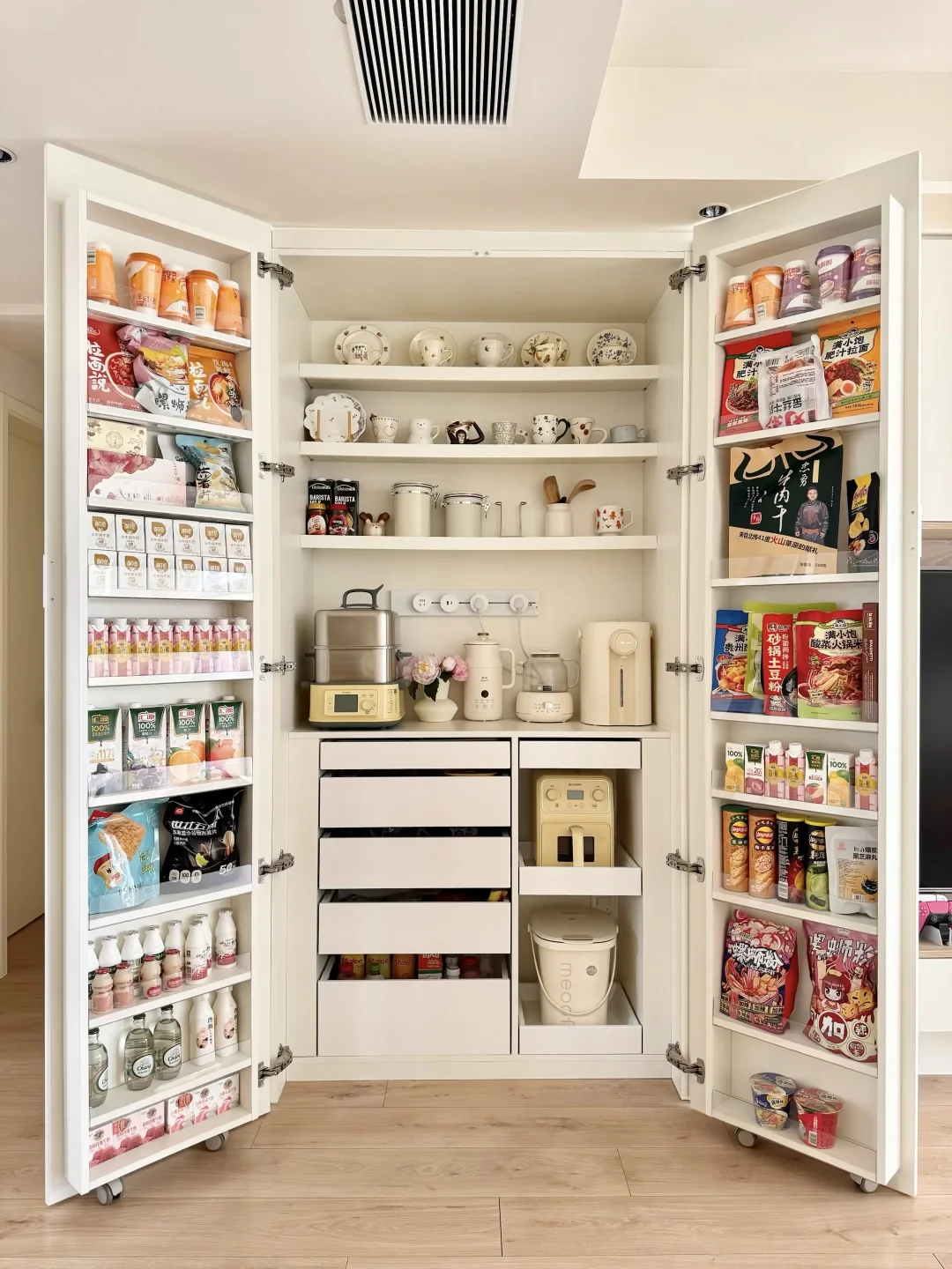 拉爆空间利用率?全屋这样搞收纳也太香了‼️