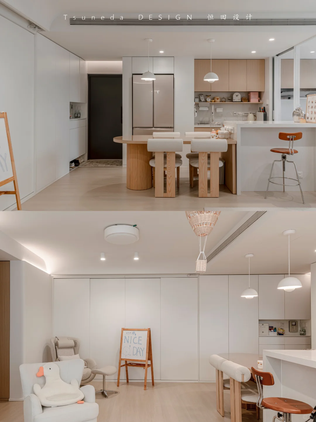 设计即生活|74㎡小户型空间魔法,超强收纳