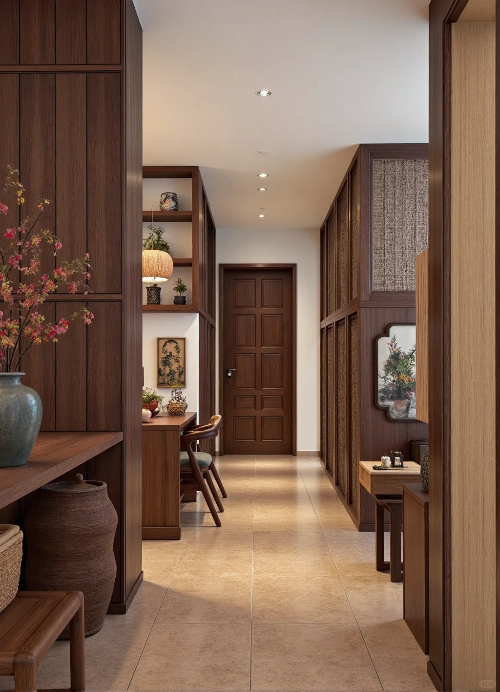 有娃家庭装出宋式美学，收纳空间一步到位