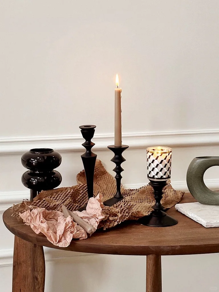 一天一组家居搭配/中古风新中式软装配饰