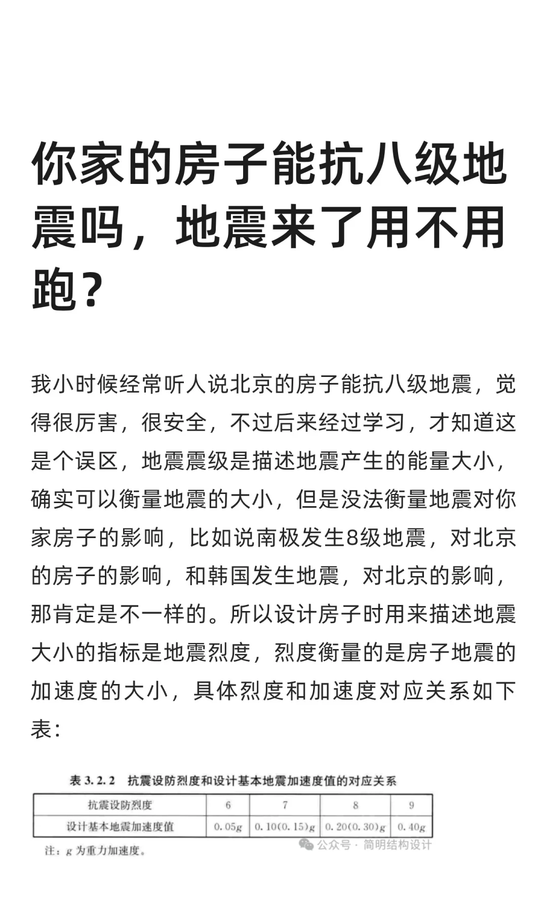 你家的房子能抗八级地震吗，地震来了用不用