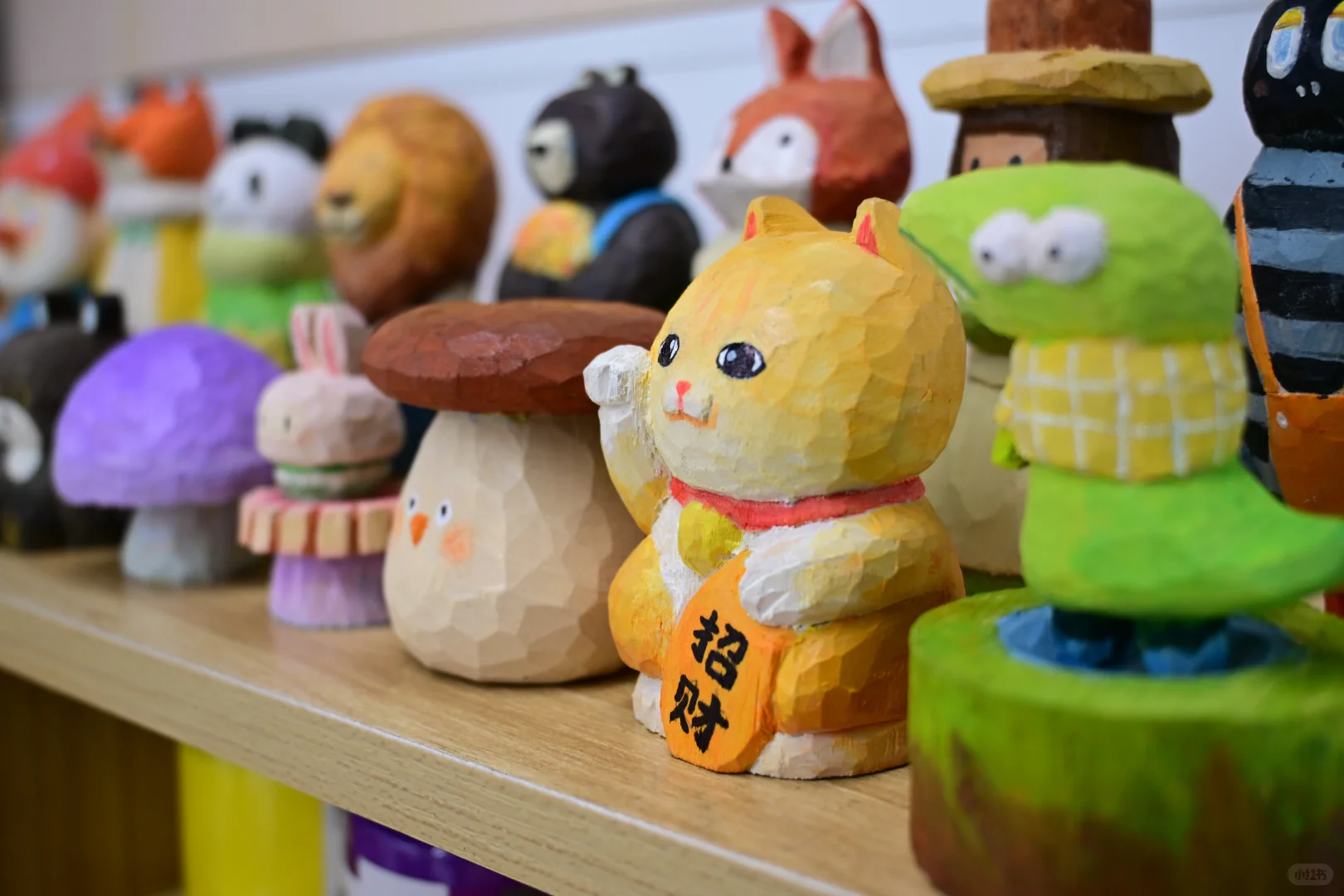 记录一下木雕入坑快两年做出的作品