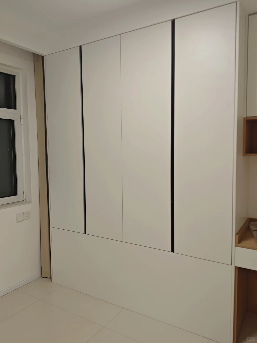 硬装结束，最满意的就是我家定制柜！！?