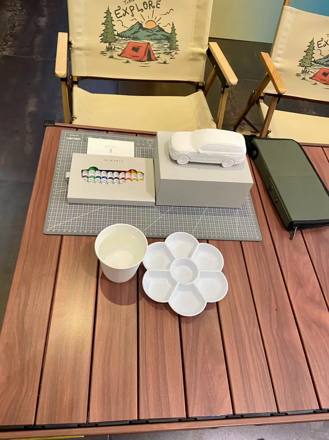 林肯车主活动-彩绘车模制作