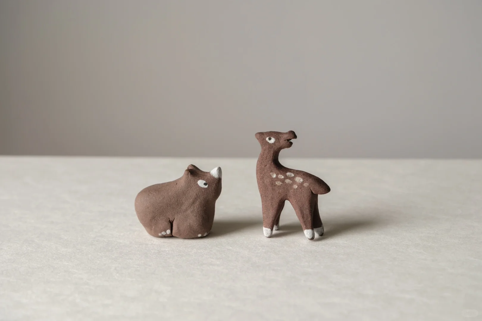 捏一堆动物陪着我｜雕塑作品分享