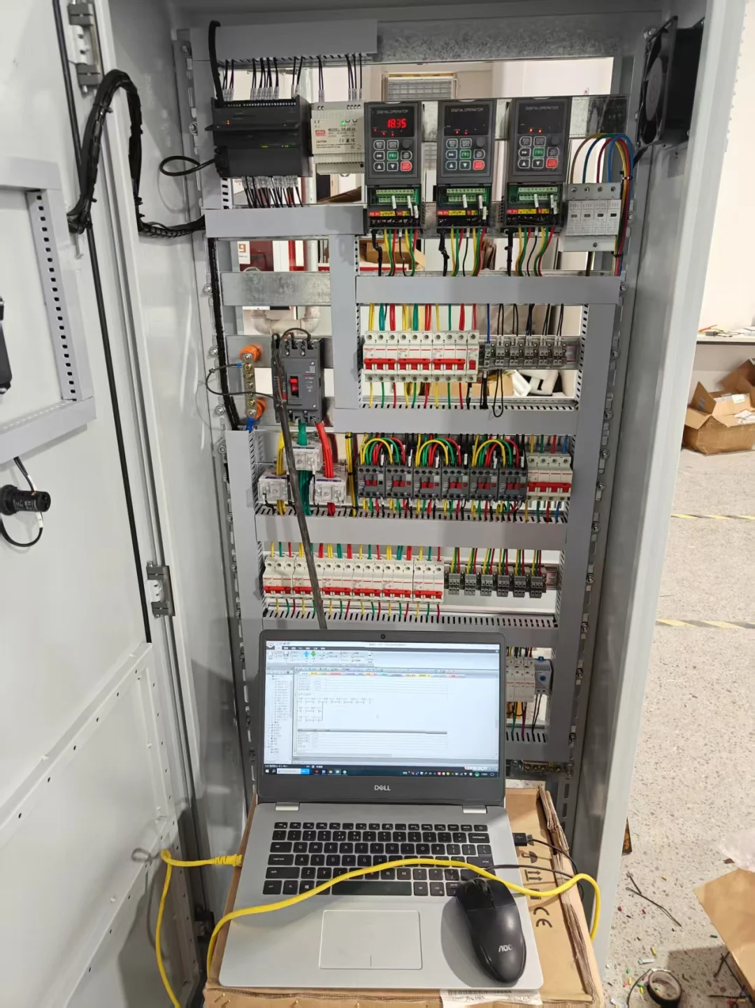 无人值守污水处理PLC控制柜