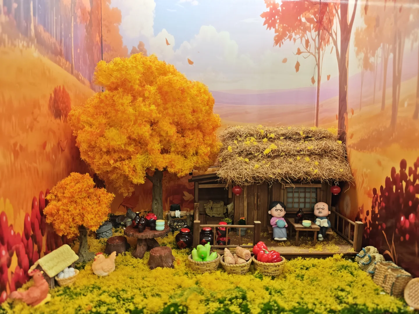 微景观展示柜抄作业成功啦！