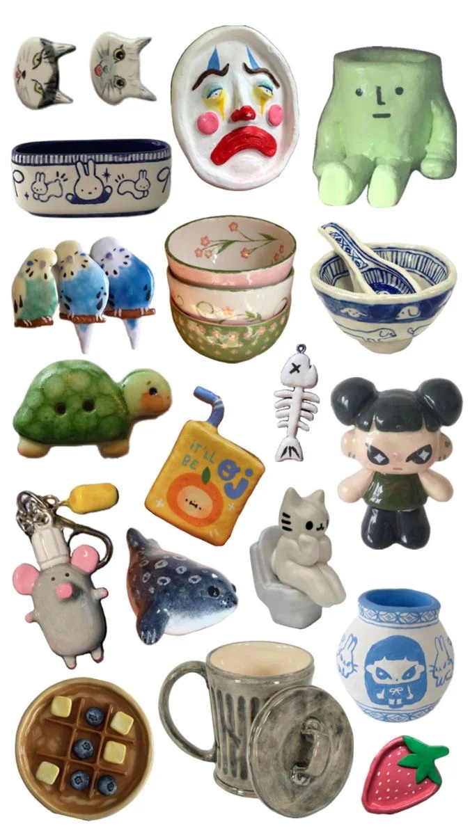 31 手工陶瓷制品DIY｜素材分享