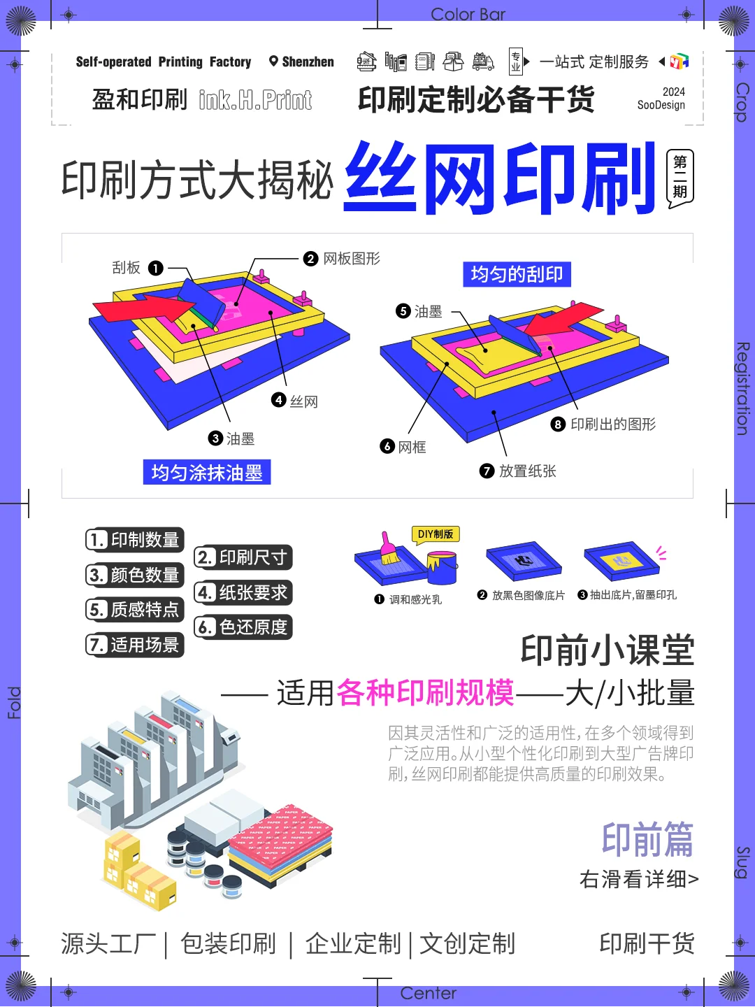 【印刷方式】丝网印刷 一网情深 大小皆宜~