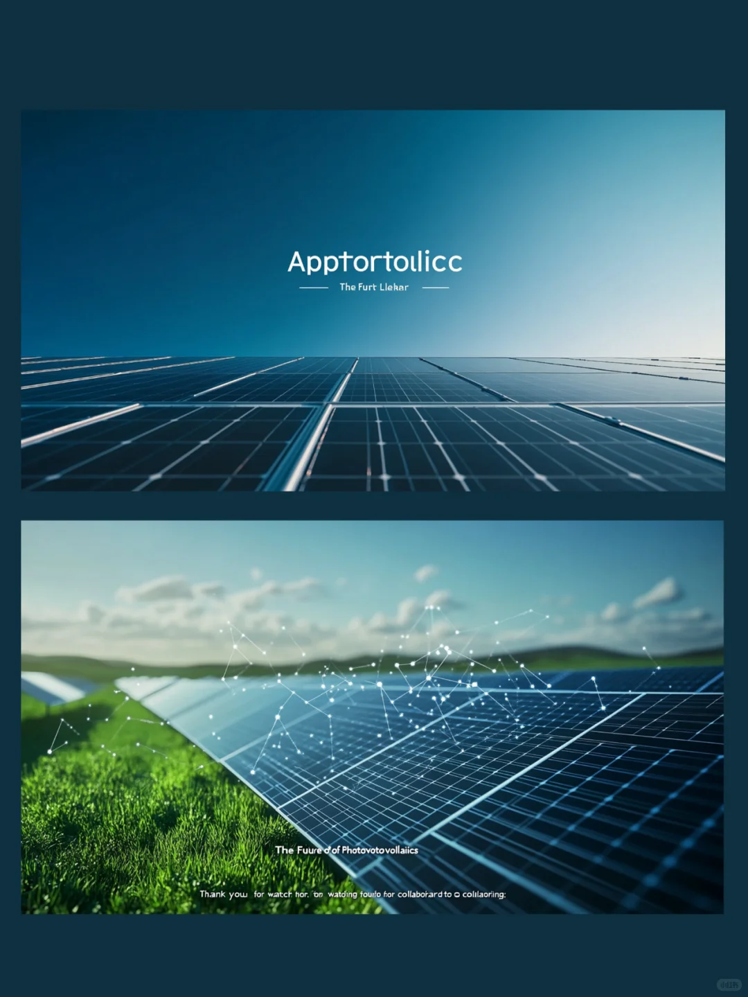 光伏新能源PPT |光伏发电| 新能源光伏ppt