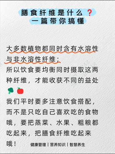 膳食纤维是什么？